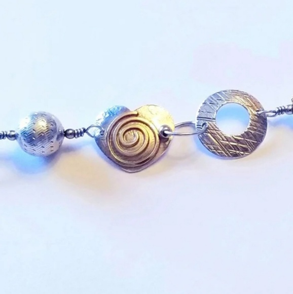 Steam Punk 925 Sterling Silver Bracelet - Picture 8 of 8